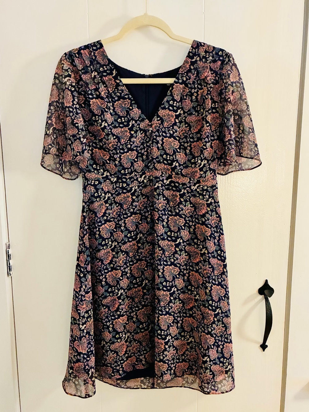 Madewell Floral Mini Dress